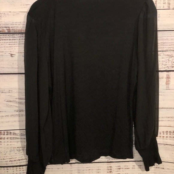 Lascana VENUS NWT Black Women's Top size 4/6 - Picture 10 of 14